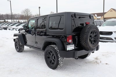 2017 Jeep Wrangler Unlimited Willys Wheeler