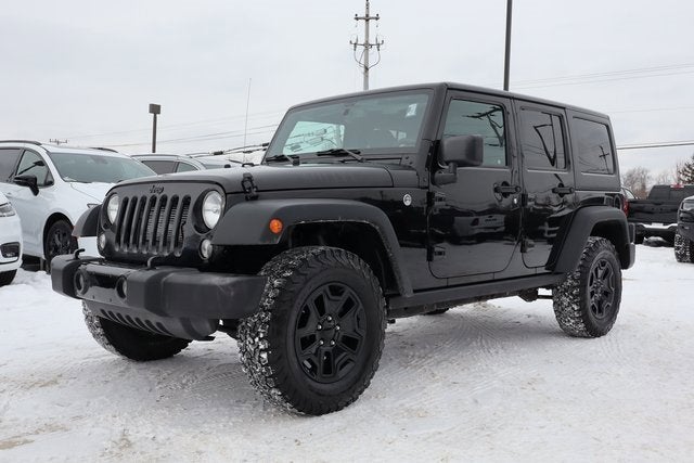 2017 Jeep Wrangler Unlimited Willys Wheeler