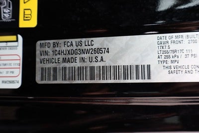 2022 Jeep Wrangler Unlimited Willys Sport