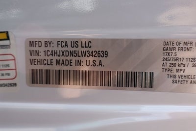 2020 Jeep Wrangler Unlimited Sport S