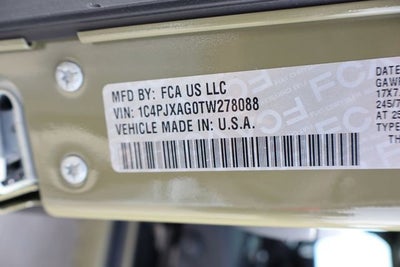 2026 Jeep Wrangler Sport