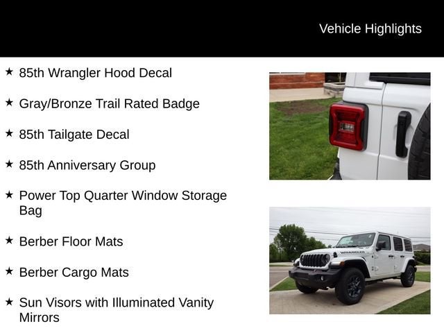 2026 Jeep Wrangler 85th Anniversary