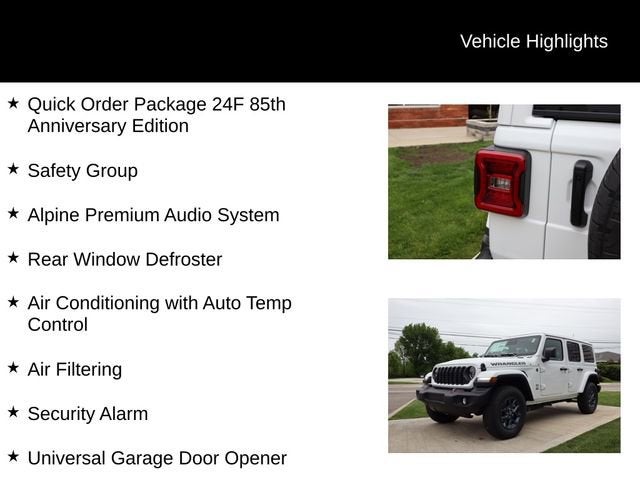 2026 Jeep Wrangler 85th Anniversary