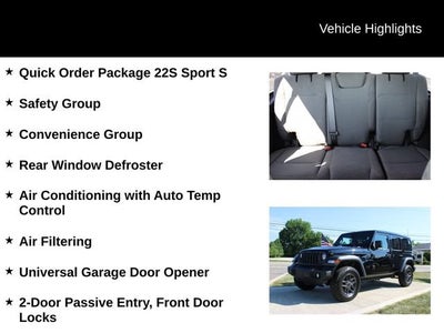2026 Jeep Wrangler Sport S