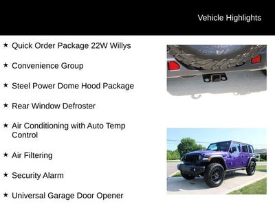 2026 Jeep Wrangler Willys