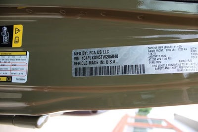 2026 Jeep Wrangler Sport S