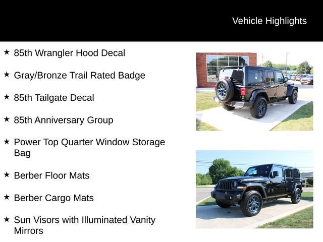 2026 Jeep Wrangler 85th Anniversary