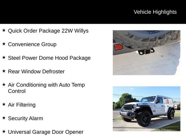 2026 Jeep Wrangler Willys