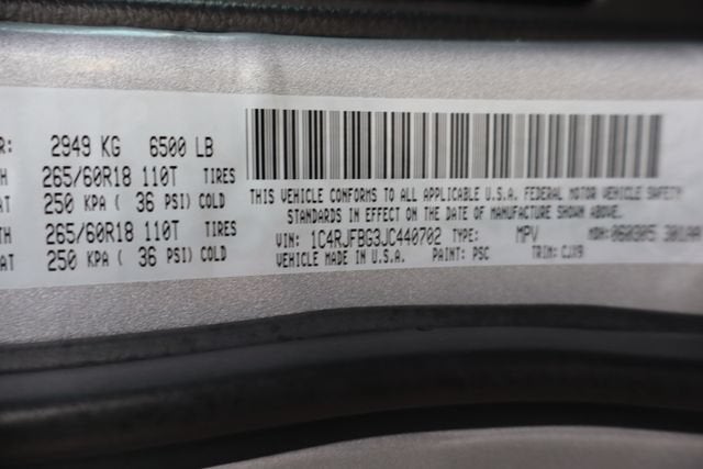 2018 Jeep Grand Cherokee Limited