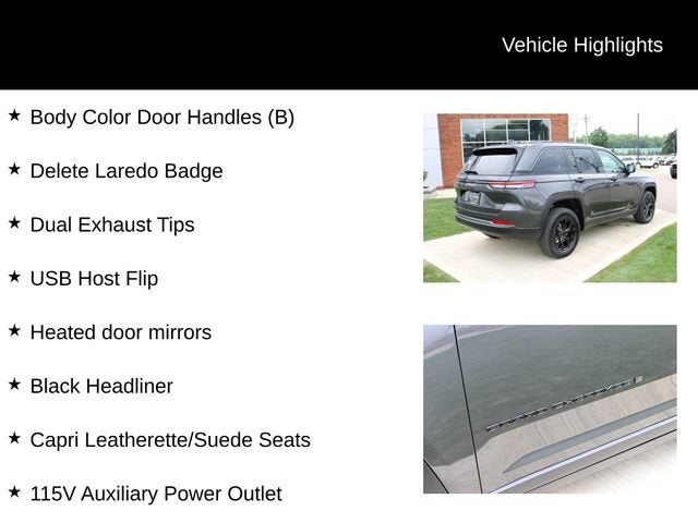2026 Jeep Grand Cherokee Laredo Altitude