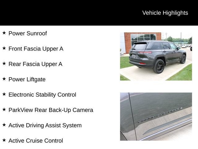 2026 Jeep Grand Cherokee Laredo Altitude