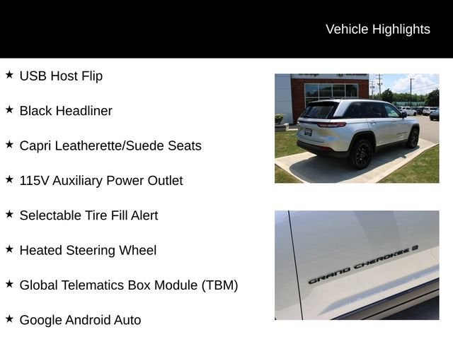 2026 Jeep Grand Cherokee Laredo Altitude