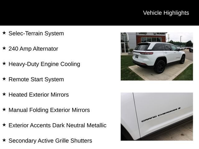 2026 Jeep Grand Cherokee Laredo Altitude