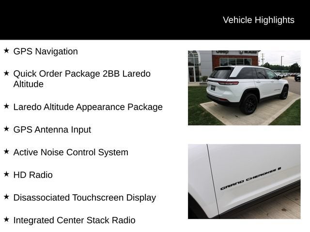 2026 Jeep Grand Cherokee Laredo Altitude