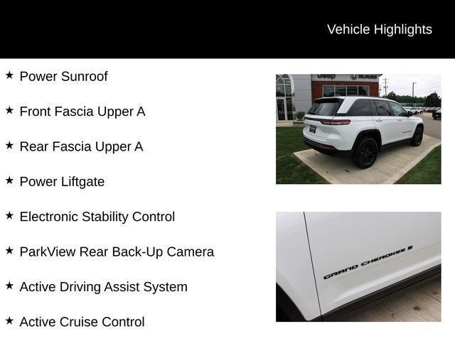2026 Jeep Grand Cherokee Laredo Altitude