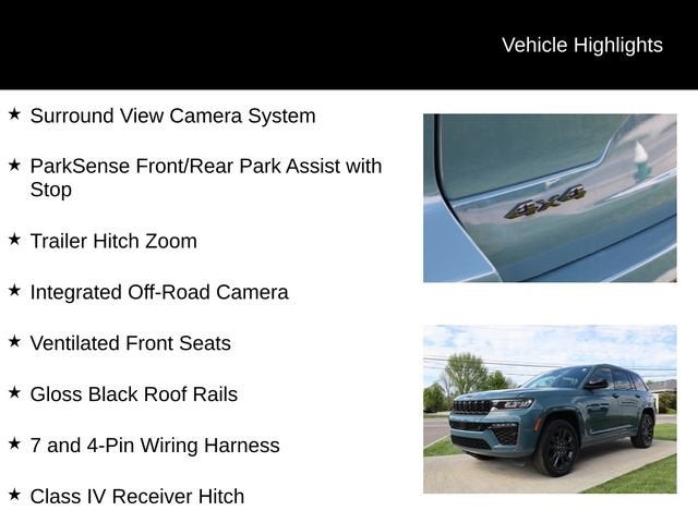 2026 Jeep Grand Cherokee Limited Reserve