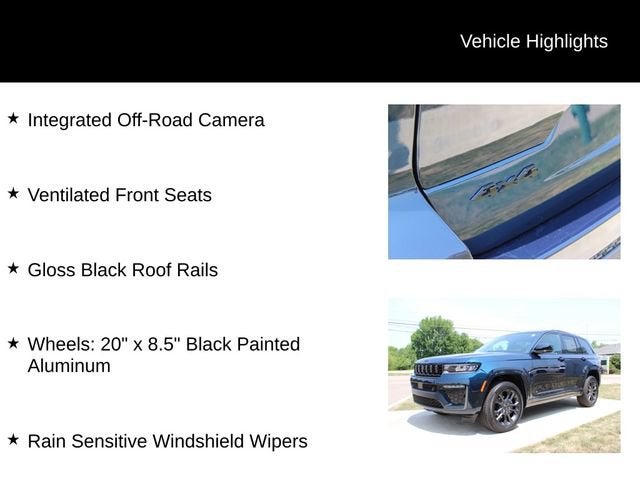 2026 Jeep Grand Cherokee Limited Reserve