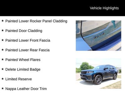 2026 Jeep Grand Cherokee Limited Reserve