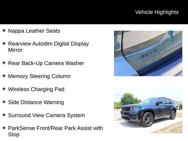 2026 Jeep Grand Cherokee Limited Reserve