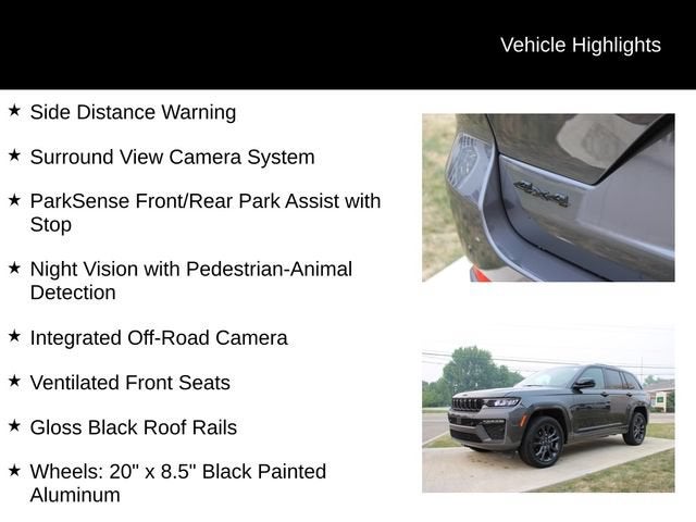2026 Jeep Grand Cherokee Limited Reserve