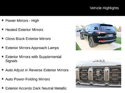 2027 Jeep Grand Cherokee Limited Reserve