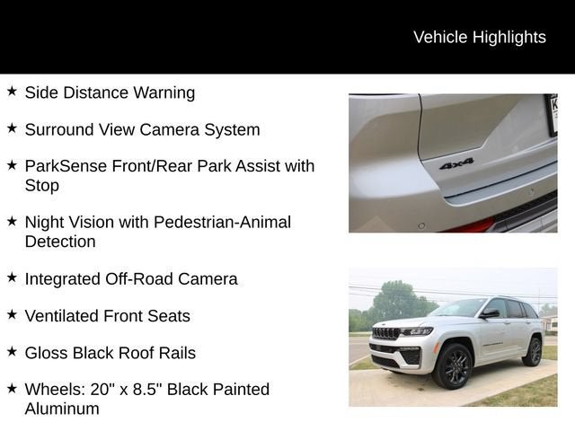 2026 Jeep Grand Cherokee Limited Reserve