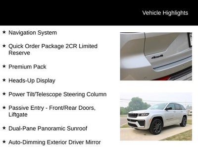 2026 Jeep Grand Cherokee Limited Reserve