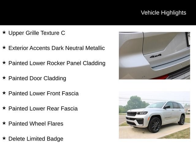 2026 Jeep Grand Cherokee Limited Reserve