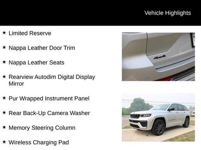 2026 Jeep Grand Cherokee Limited Reserve