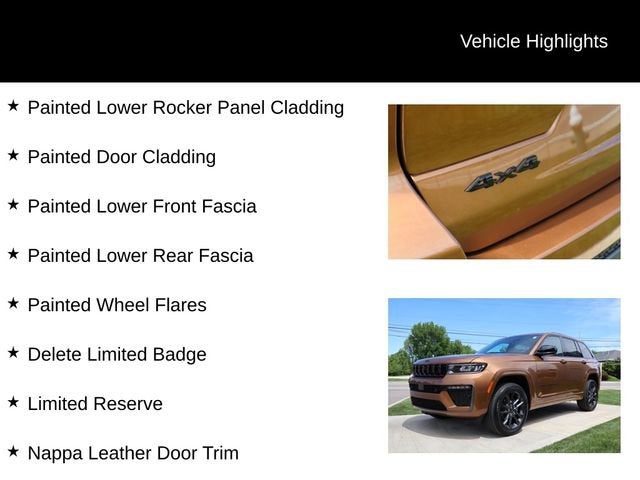 2026 Jeep Grand Cherokee Limited Reserve