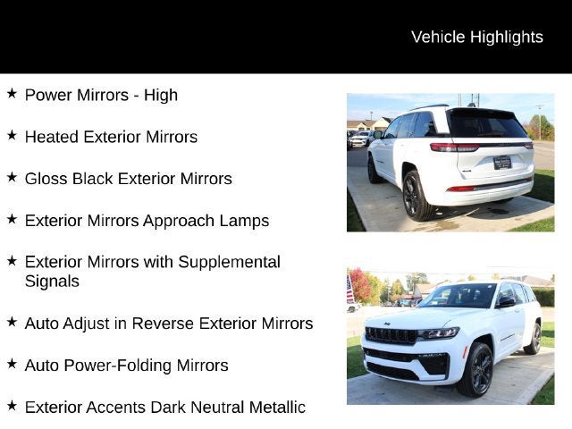 2027 Jeep Grand Cherokee Limited Reserve