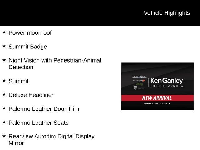 2025 Jeep Grand Cherokee Summit Reserve