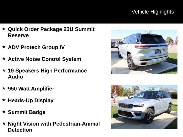 2025 Jeep Grand Cherokee Summit Reserve