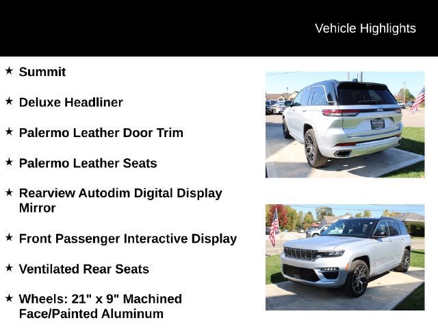 2025 Jeep Grand Cherokee Summit Reserve
