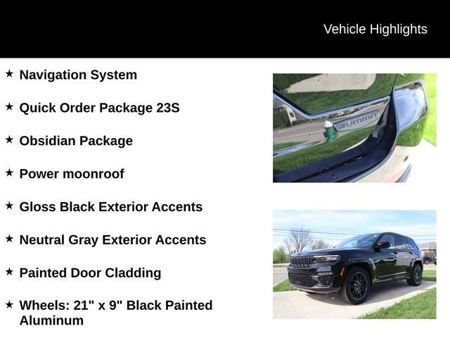 2025 Jeep Grand Cherokee Summit