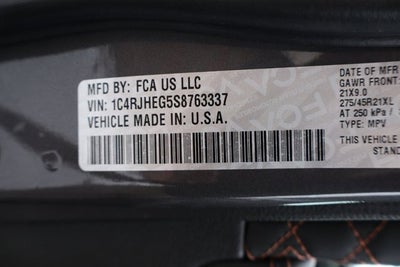 2025 Jeep Grand Cherokee Summit