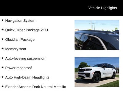 2026 Jeep Grand Cherokee Summit