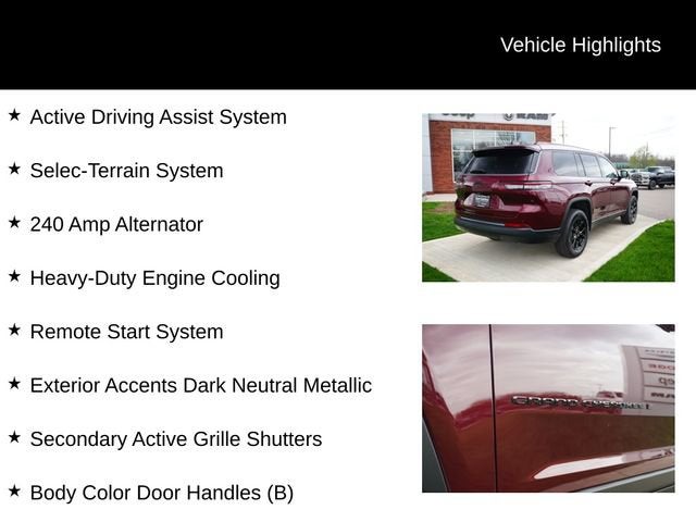 2026 Jeep Grand Cherokee L Laredo Altitude