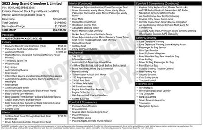 2023 Jeep Grand Cherokee L Limited