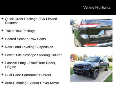 2027 Jeep Grand Cherokee L Limited Reserve