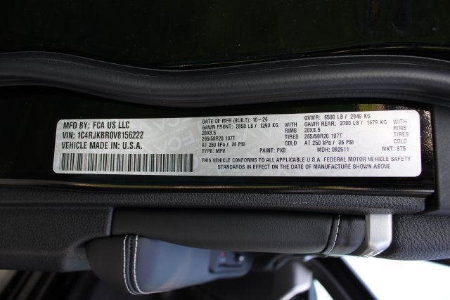 2027 Jeep Grand Cherokee L Limited Reserve