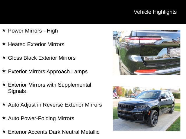 2027 Jeep Grand Cherokee L Limited Reserve