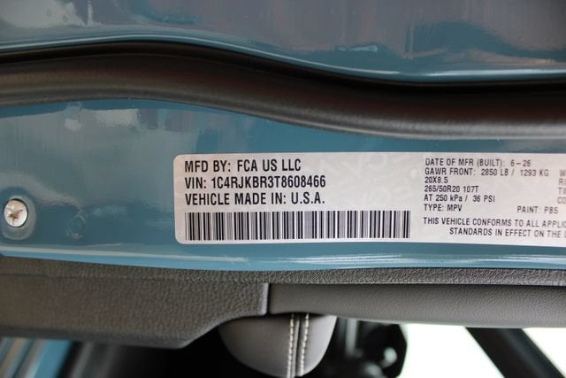 2026 Jeep Grand Cherokee L Limited Reserve