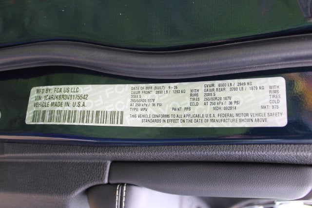 2027 Jeep Grand Cherokee L Limited