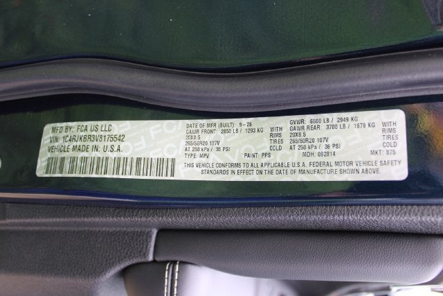 2027 Jeep Grand Cherokee L Limited