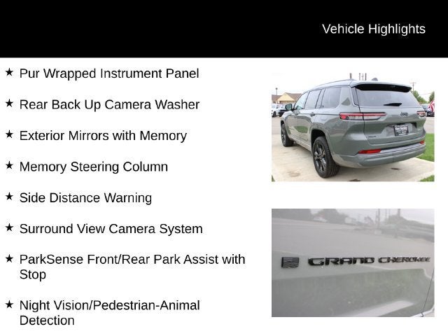 2027 Jeep Grand Cherokee L Limited Reserve