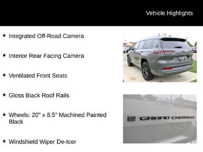 2027 Jeep Grand Cherokee L Limited Reserve