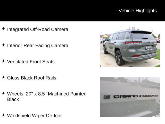 2027 Jeep Grand Cherokee L Limited Reserve