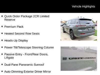 2027 Jeep Grand Cherokee L Limited Reserve
