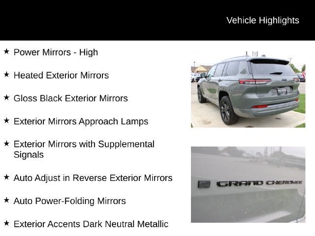 2027 Jeep Grand Cherokee L Limited Reserve